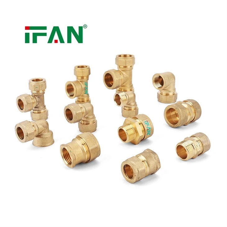 IFAN Factory Produces Long Lasting Compression Connectors For PE Pipes factory